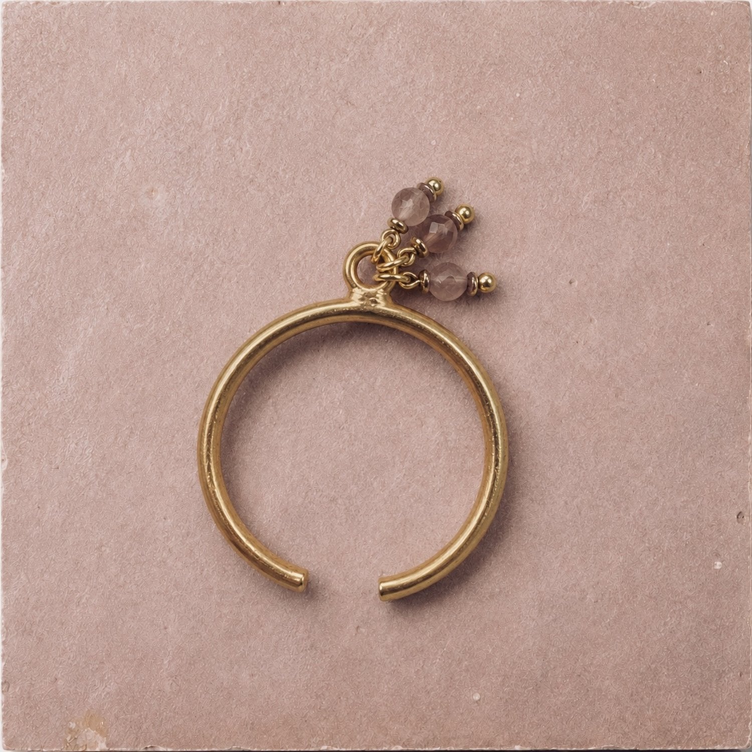Joy Stones Ring - Pink Rhodonite