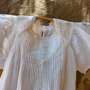 Lila Dress - Kids - CV Cotton Voile 100 - S001 White