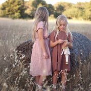 Lila Dress - Kids - CV Cotton Voile 100 - S060 Jaipur Pink