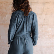 Lina Shirt - Women - DS Double Saloo - S055 Aegean Blue