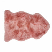 Long Wool Sheepskin - Dark Rose