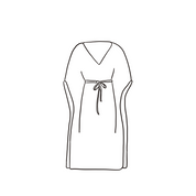 Mellina Dress - Women - HS Habotai Silk 40 - S045 Stone Grey