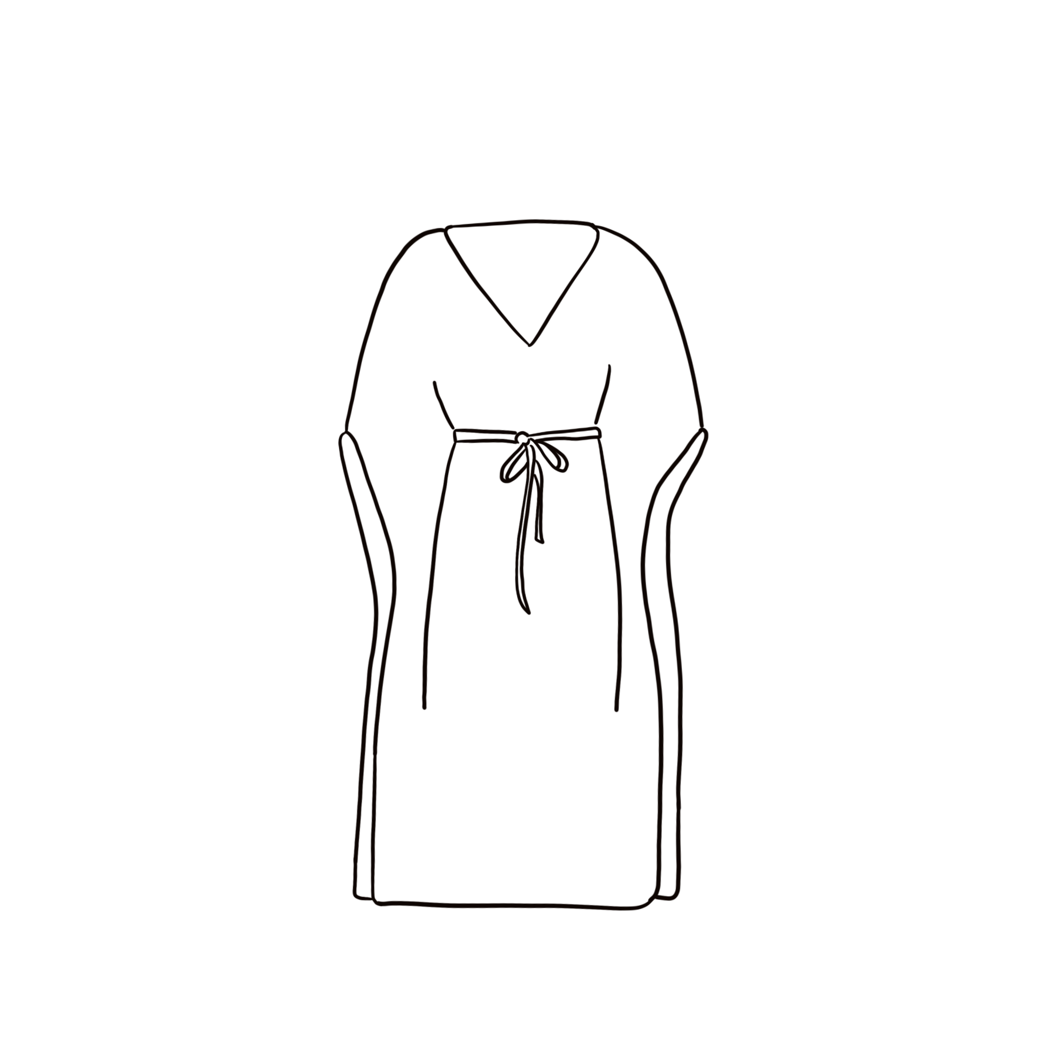 Mellina Dress - Women - HS Habotai Silk 40 - S045 Stone Grey