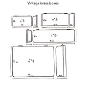 Rectangle Brass Box no2 - BR Brass