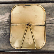 Mini Rectangle Mirror - BR Brass