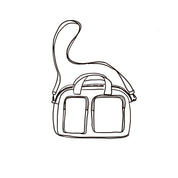 Elisa Mini Bag - CO Cotton Corduroy - S057 Coffee Bronze