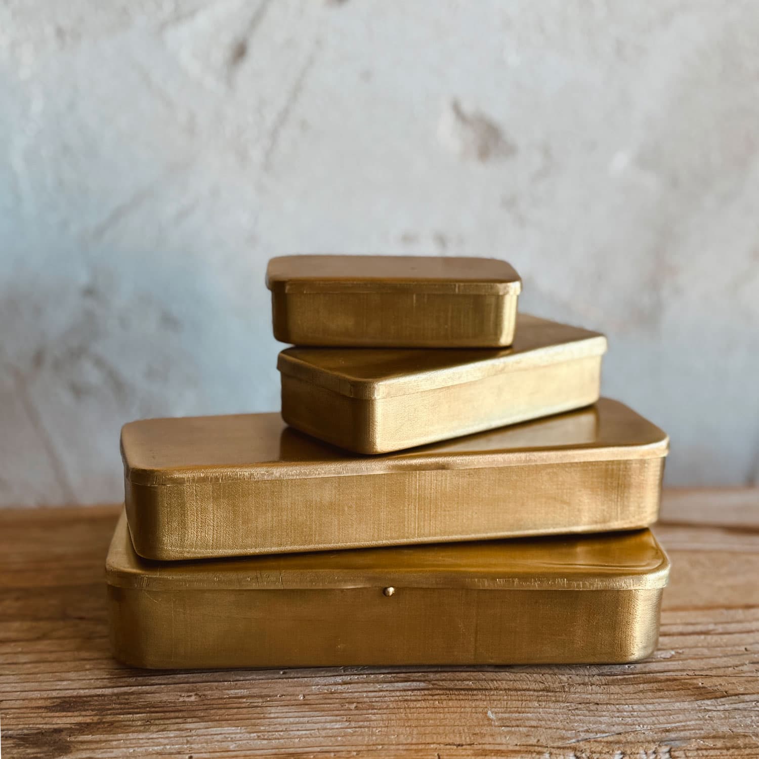 Rectangle Brass Box no1 - BR Brass