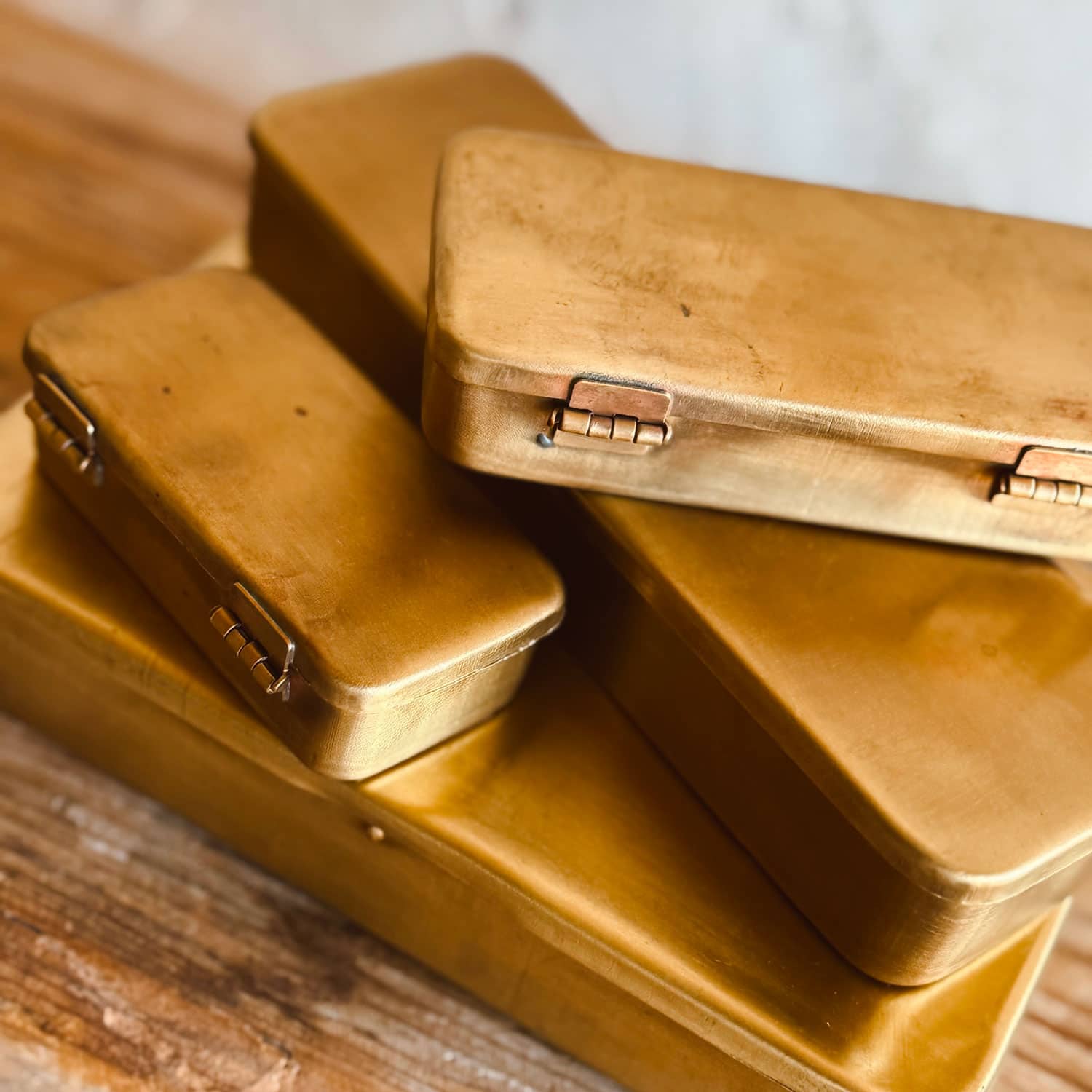 Rectangle Brass Box no4 - BR Brass