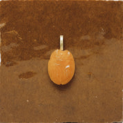 Scarab Stone Pendant - Golden Jade