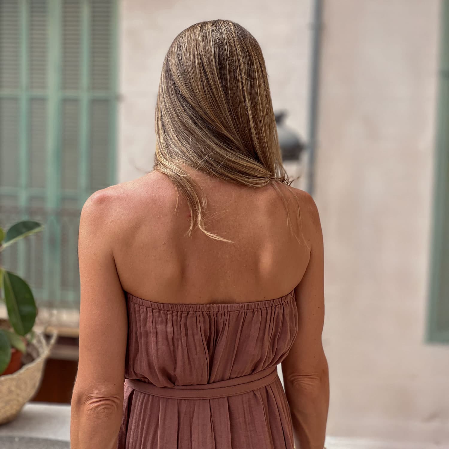 Sienna Long Dress - Women - DS Double Saloo - S060 Jaipur Pink
