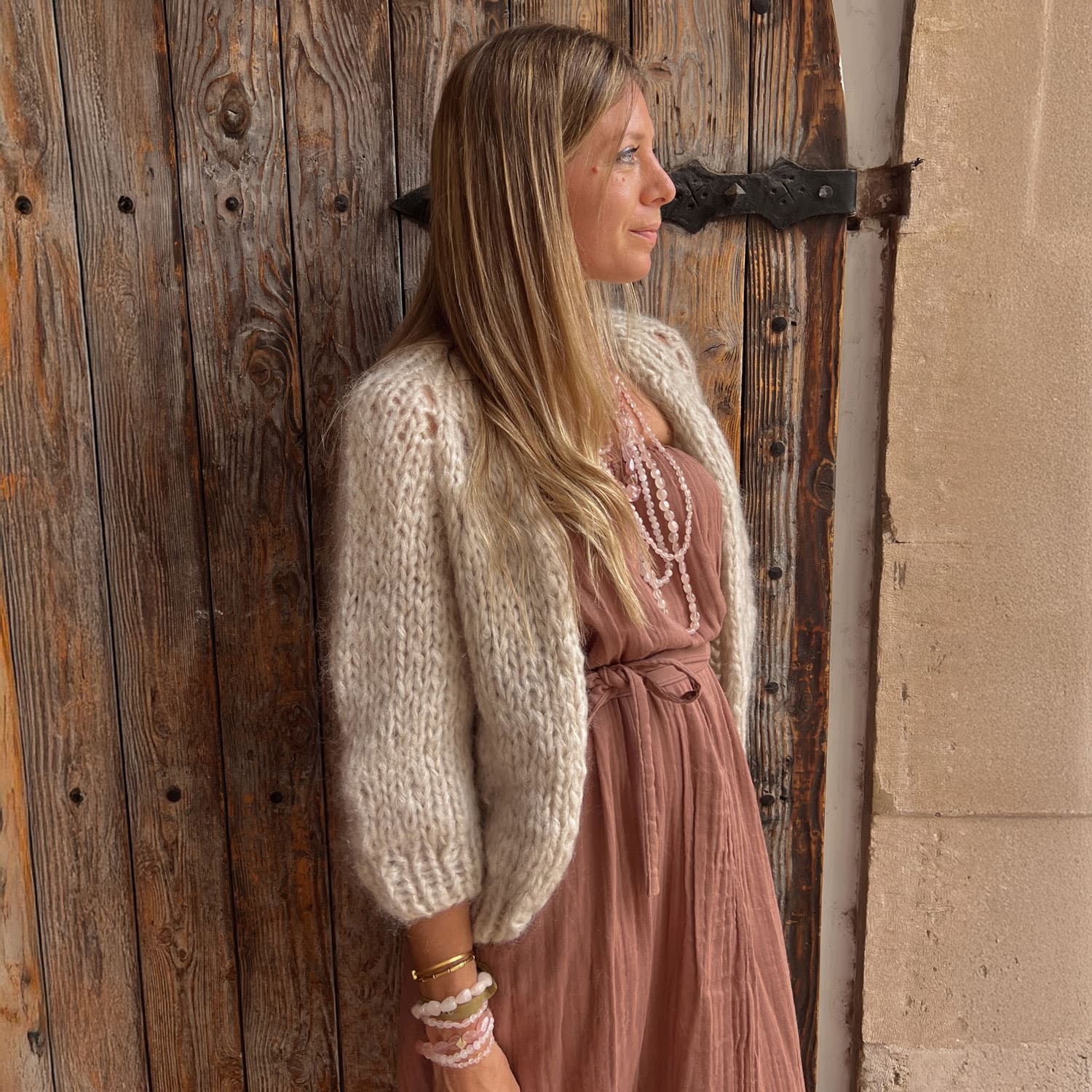Sienna Long Dress - Women - DS Double Saloo - S060 Jaipur Pink