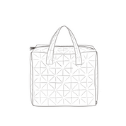 Akira Bag - OQ Origami Quilt - S000 Natural - Medium