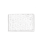 Akira Blanket - OQ Origami Quilt - S000 Natural