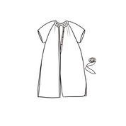 Alessandra Dress - Women - SS Simple Saloo - S050 Antique Bronze