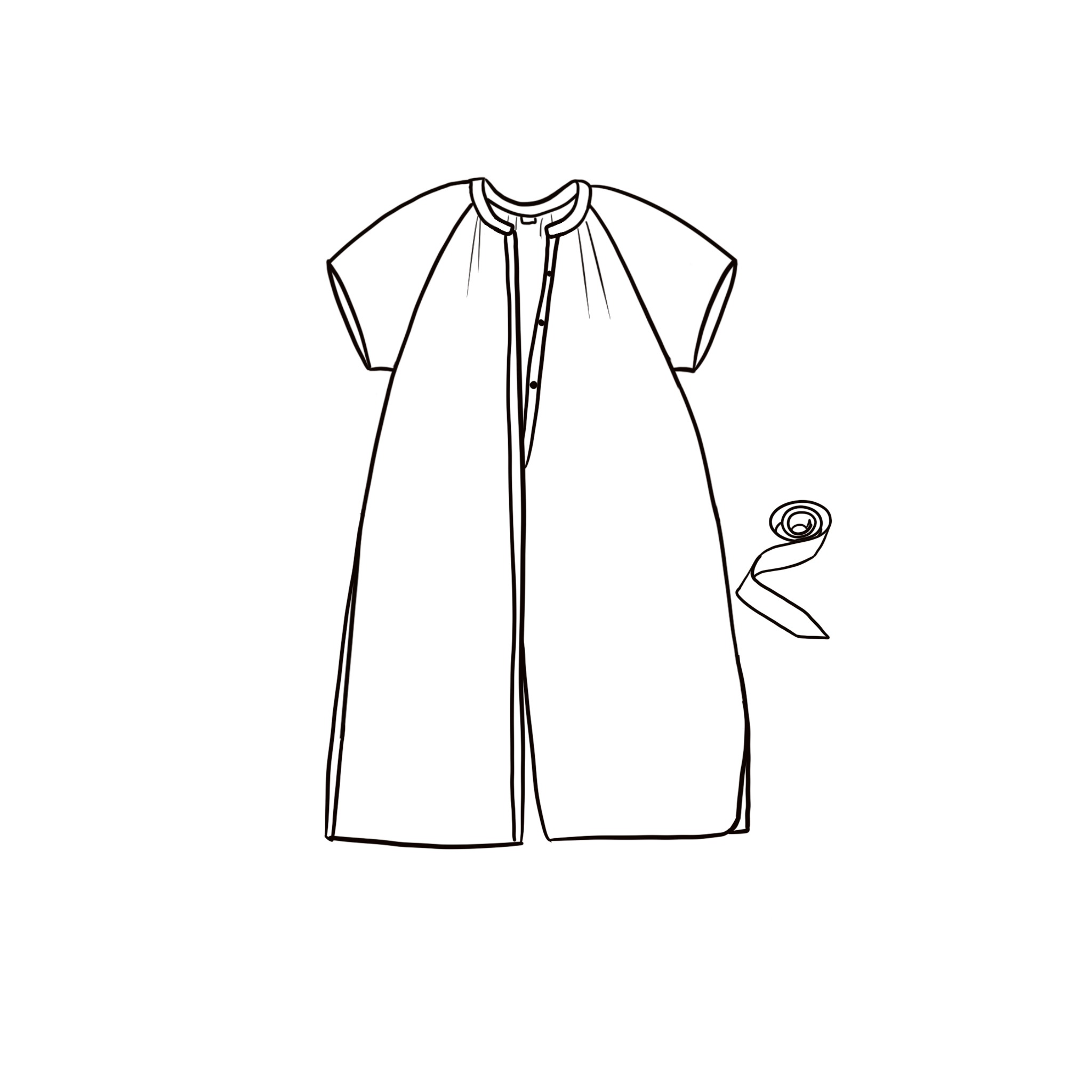 Alessandra Dress - Women - SS Simple Saloo - S050 Antique Bronze