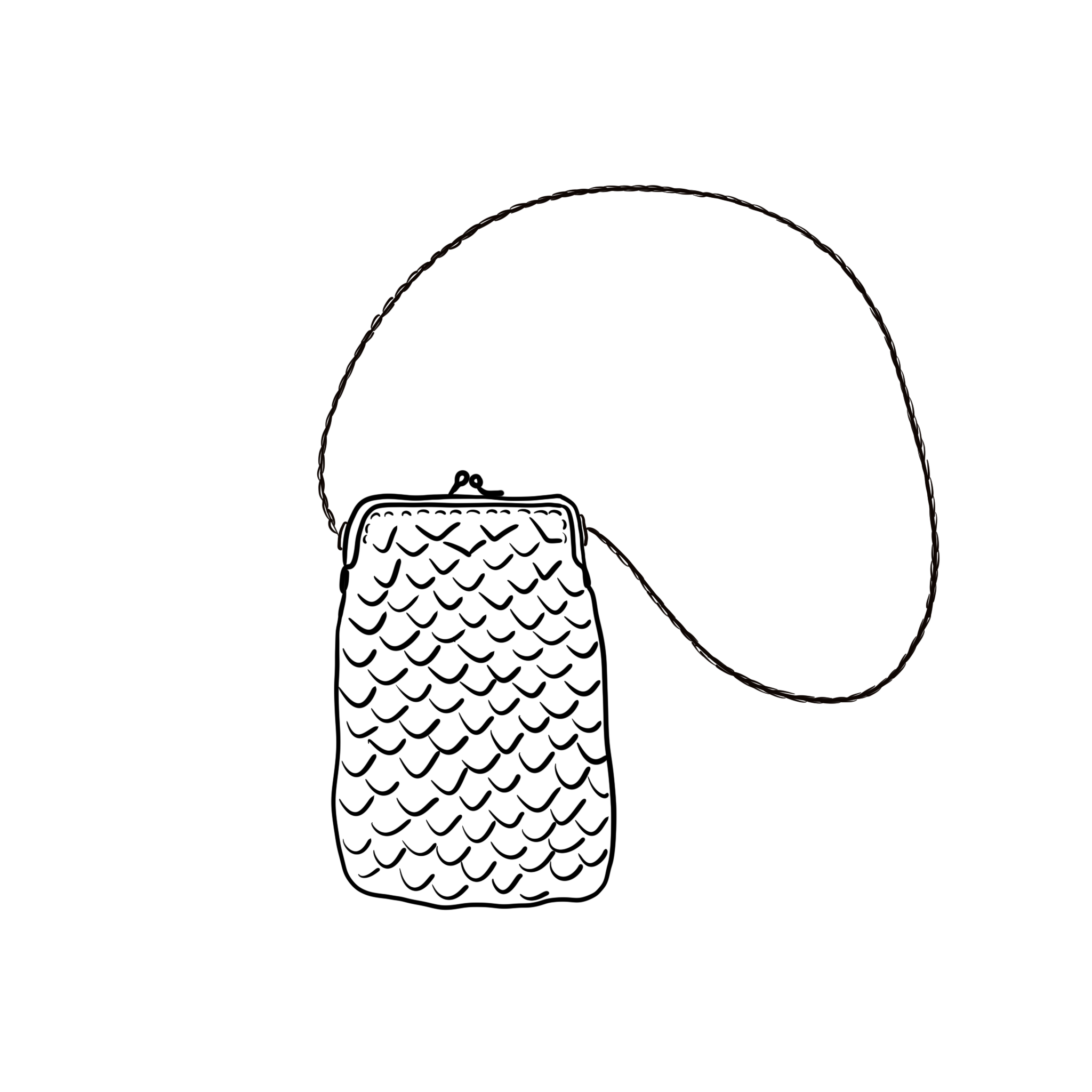 Colette Phone Bag - RY Rayon - S045 Stone Grey