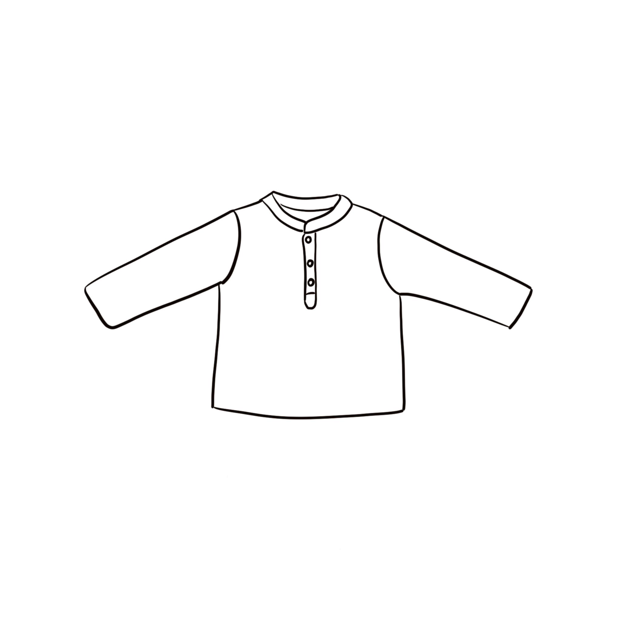 Dan Shirt - Kids - DS Double Saloo - S046 Sweet Blue