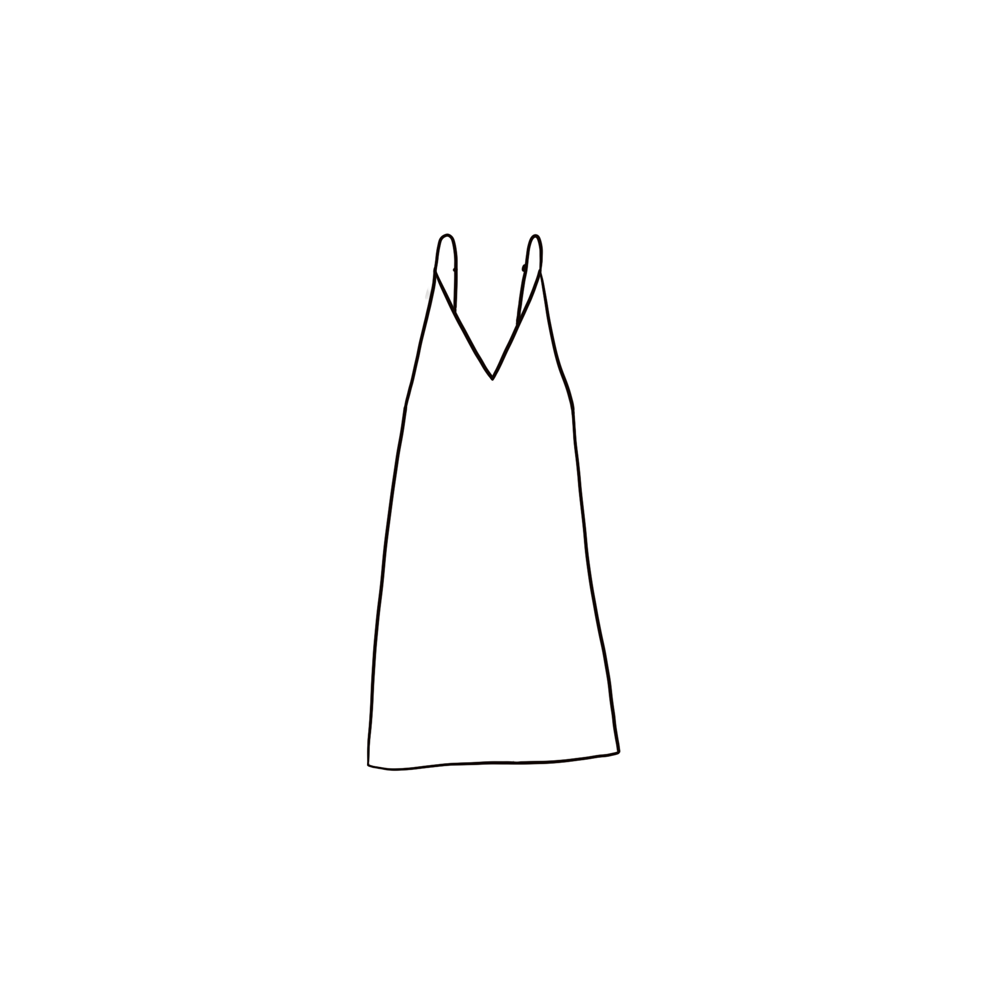 Gisele Dress - Women - HS Habotai Silk 40 - S000 Natural