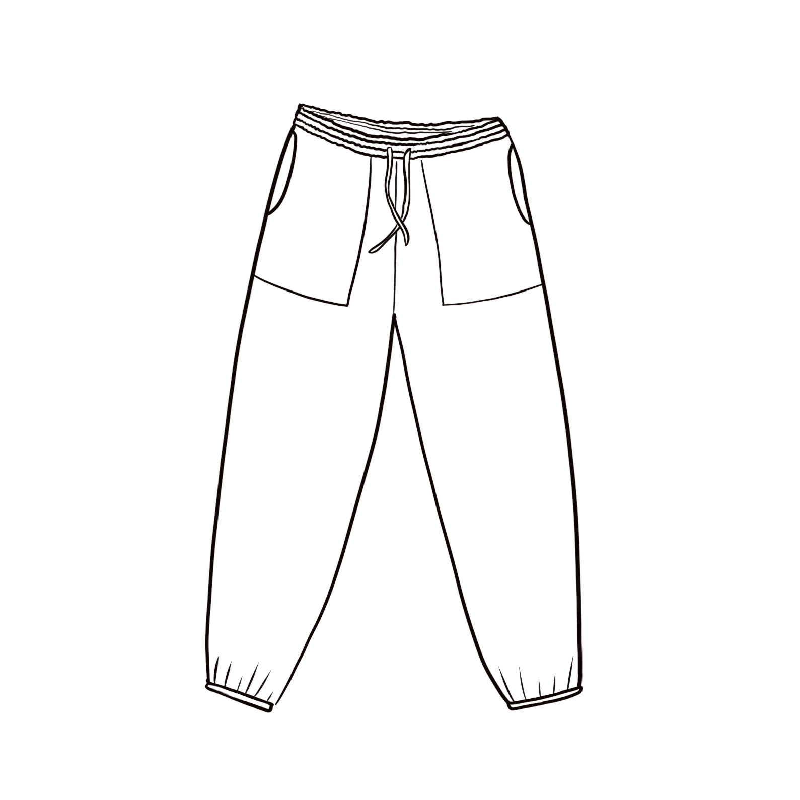Leo Pants - Men - DS Double Saloo - S000 Natural