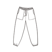 Leo Pants - Men - DS Double Saloo - S000 Natural