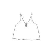 Lucille Tank Top - Women - SS Simple Saloo - S100 Raw
