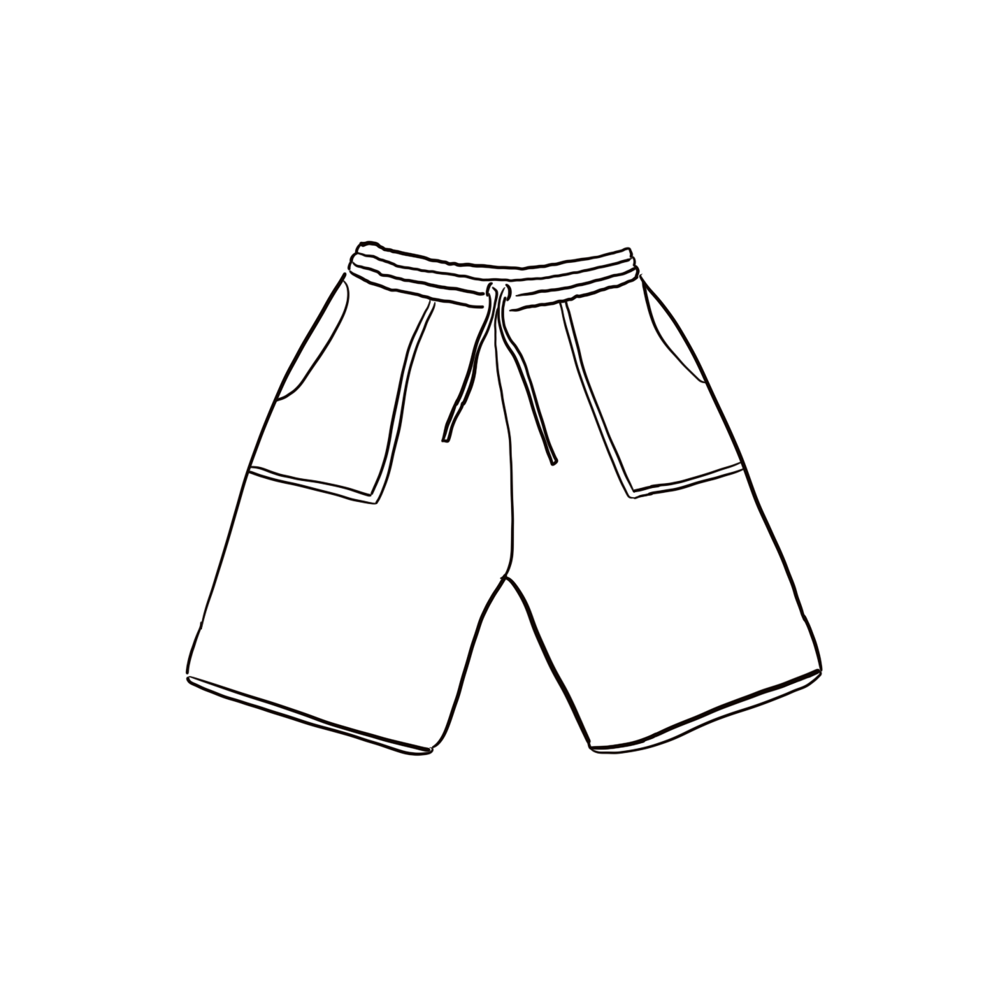 Nico Bermuda Shorts - Kids - TC Thai Cotton - S000 Natural