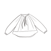 Zoe Shirt - Women - SS Simple Saloo - S000 Natural