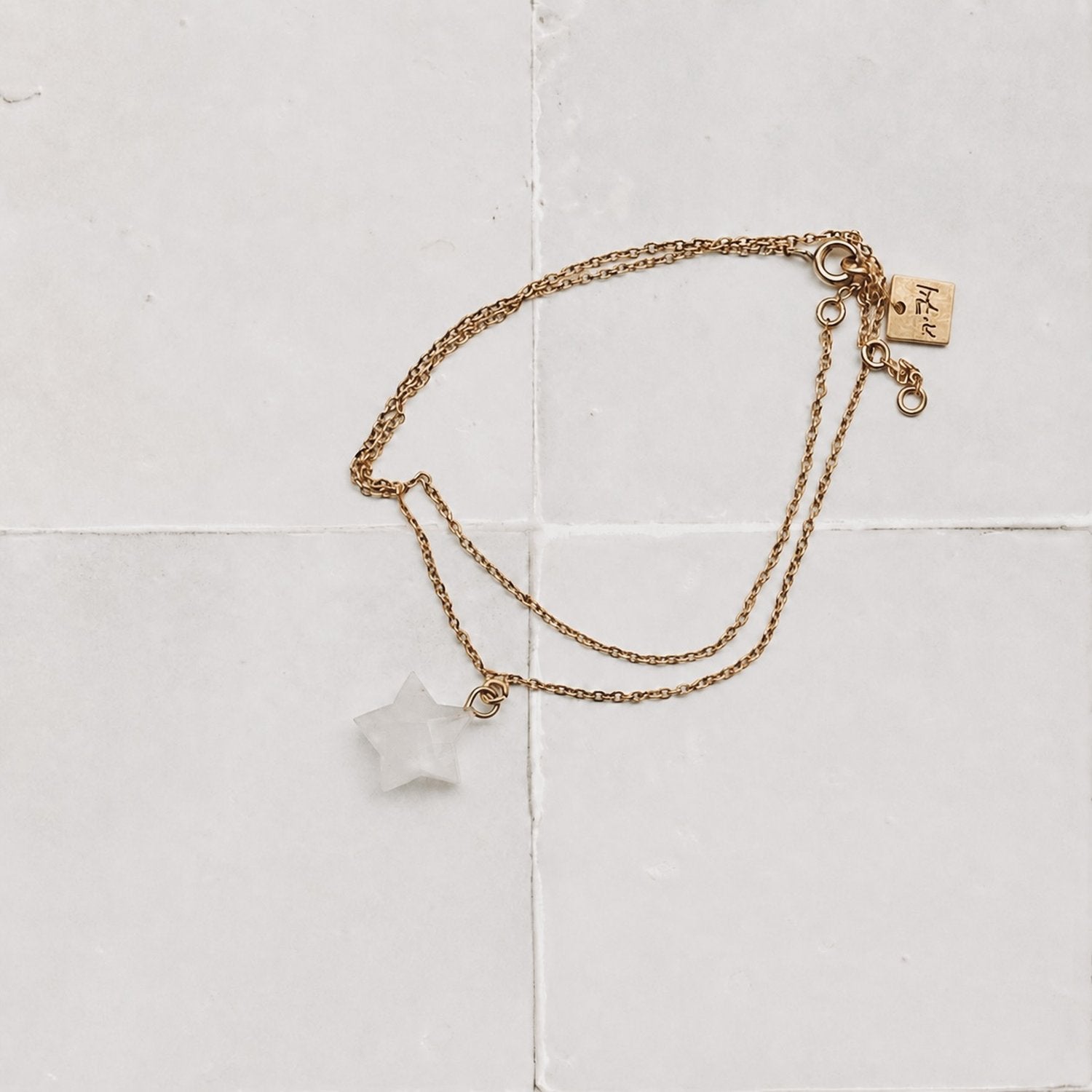 Star Stone Bracelet - Crystal Quartz
