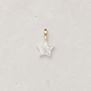 Star Stone Charm - Crystal Quartz
