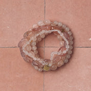 Stone Bracelets Set of 5 - Pink