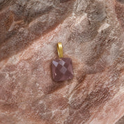 Stone Charm - Cherry Quartz