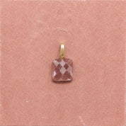 Stone Charm - Cherry Quartz