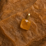 Stone Charm - Golden Jade