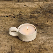 Tea Candle Holder - S000 Natural