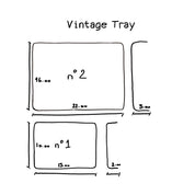 Rectangle Brass Tray no1 - BR Brass