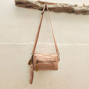 Akira Daily Bag  - OQ Origami Quilt - S054 Nude Brown