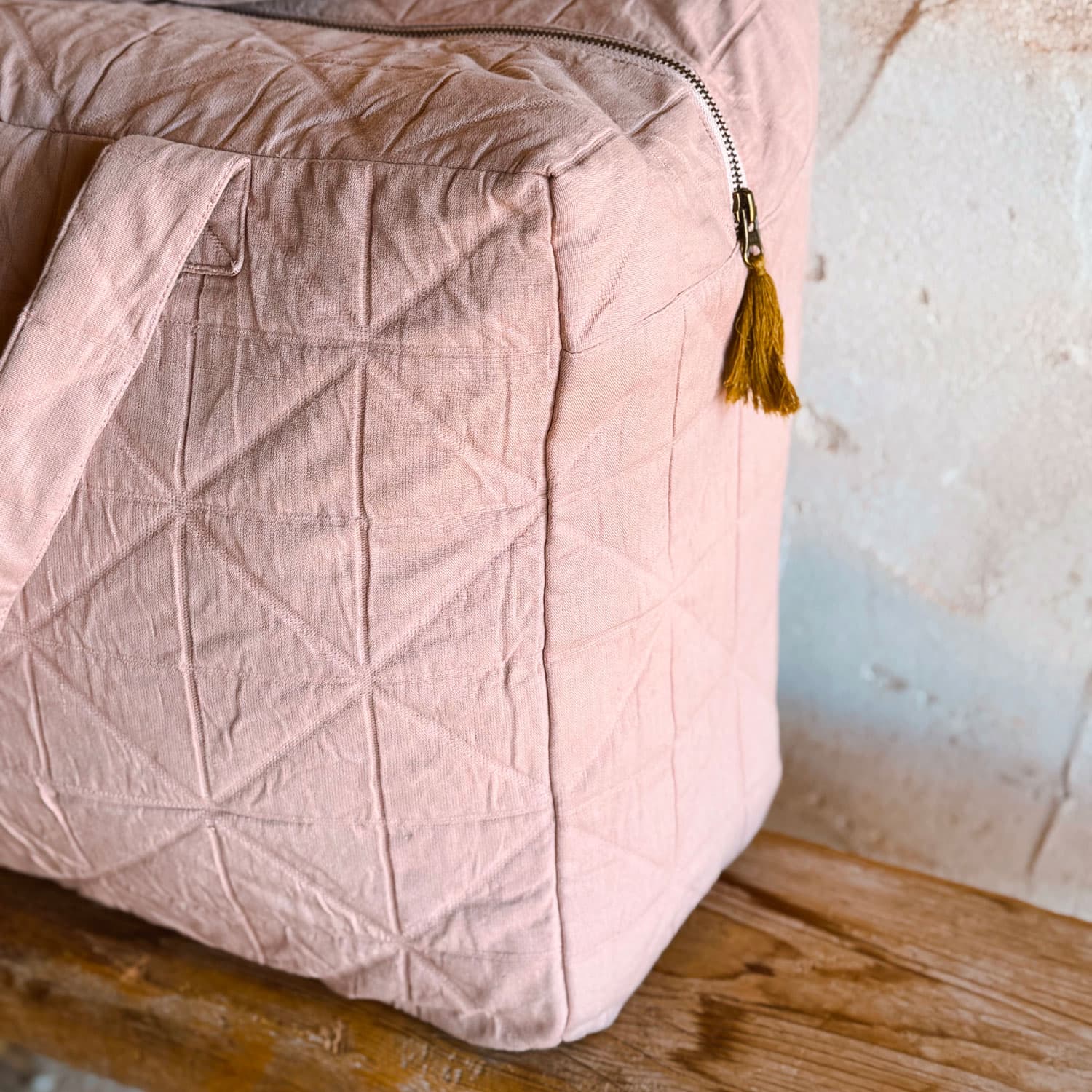 Akira Bag - OQ Origami Quilt - S054 Nude Brown - Medium