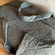 Akira Bag - OQ Origami Quilt - S021 Dark Grey - Medium - n°74 E - Shop - 7400000137259