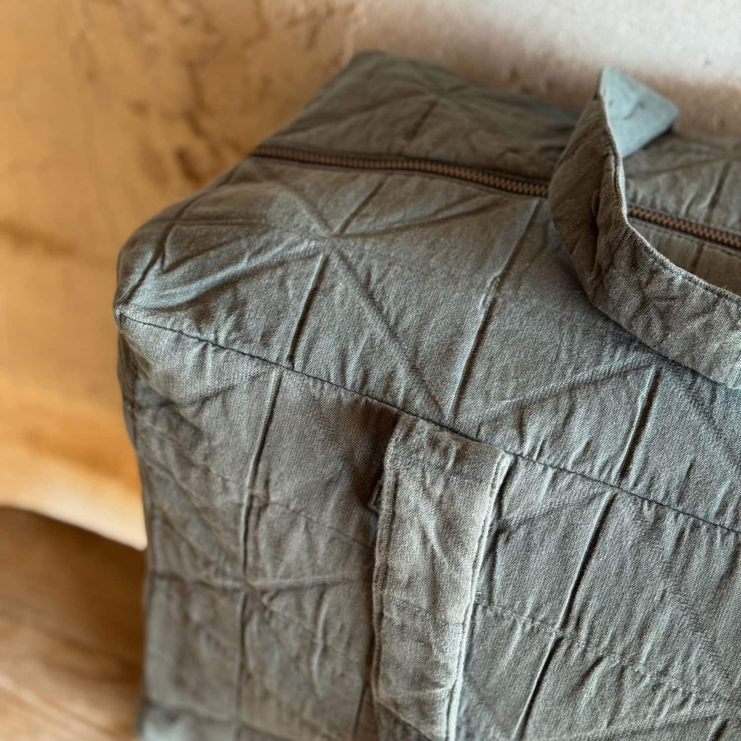 Akira Bag - OQ Origami Quilt - S021 Dark Grey - Medium - n°74 E - Shop - 7400000137259