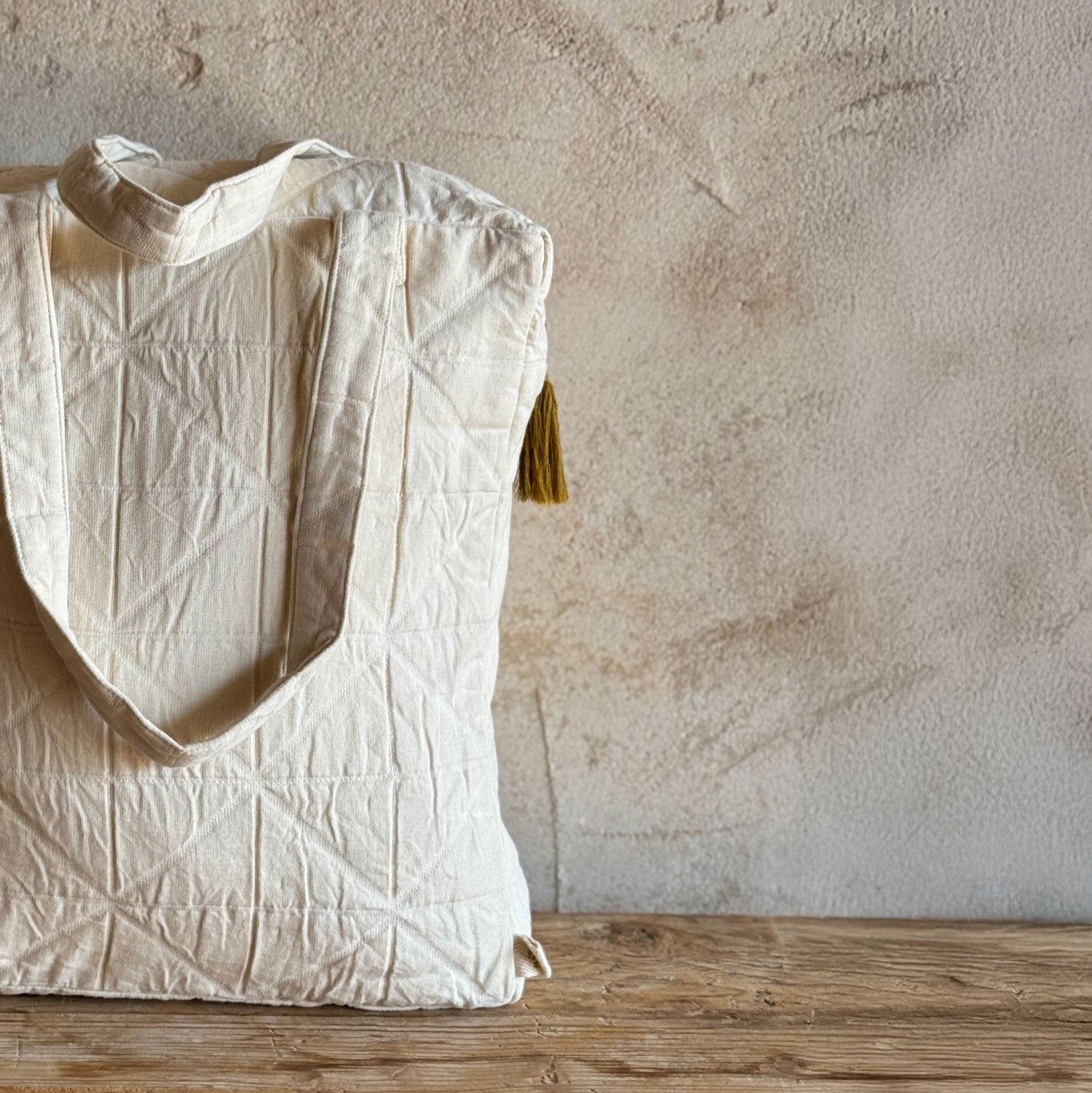 Akira Bag - OQ Origami Quilt - S000 Natural - Small – n°74 E