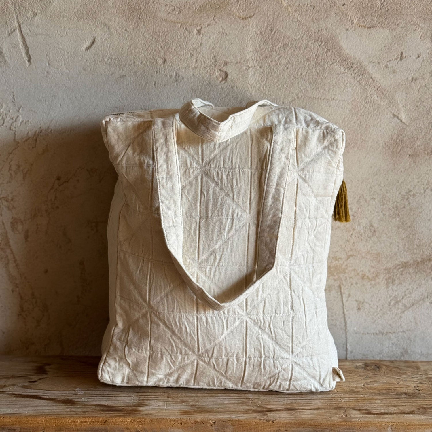Akira Bag - OQ Origami Quilt - S000 Natural - Small – n°74 E