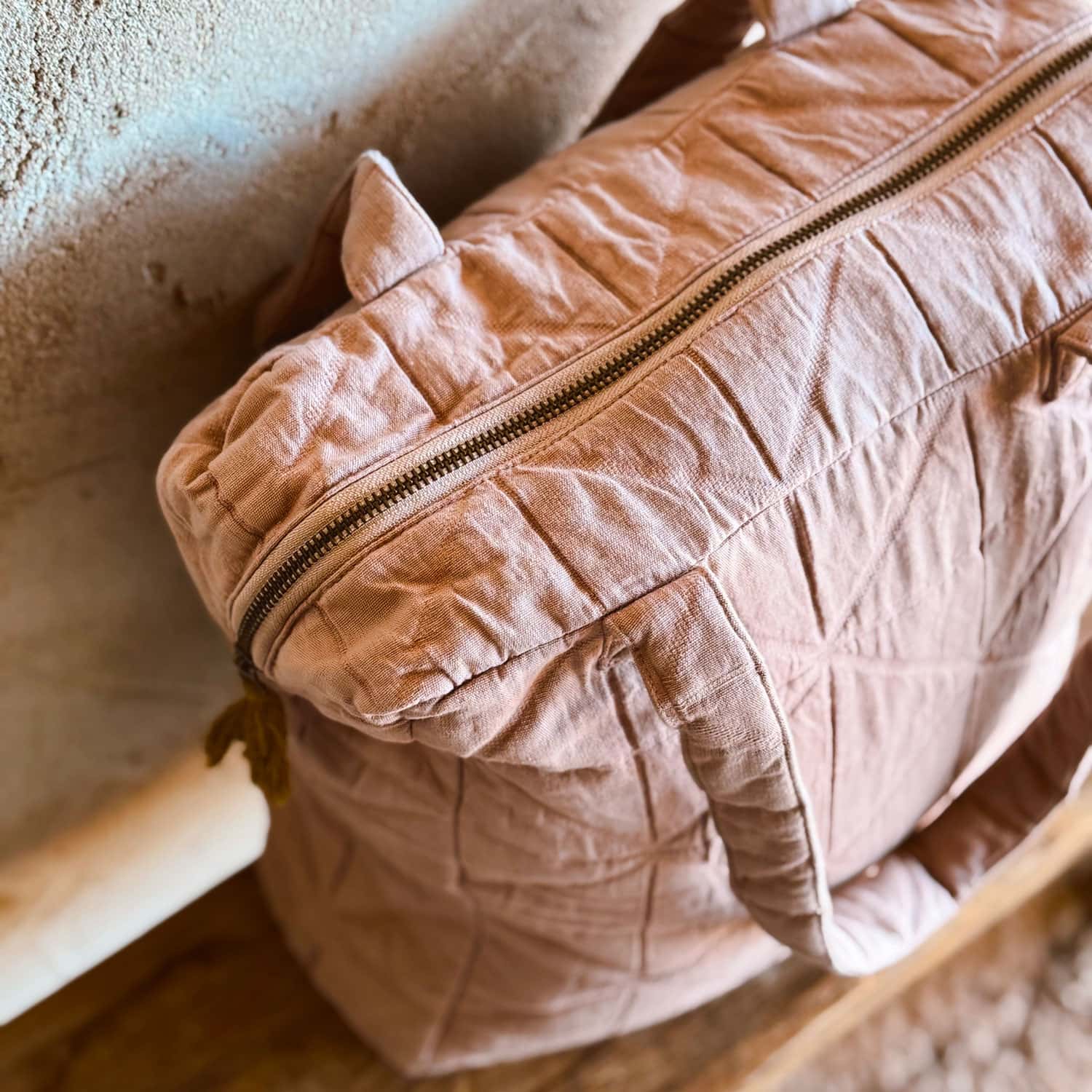 Akira Bag - OQ Origami Quilt - S054 Nude Brown - Small