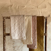Akira Blanket - OQ Origami Quilt - S050 Antique Bronze