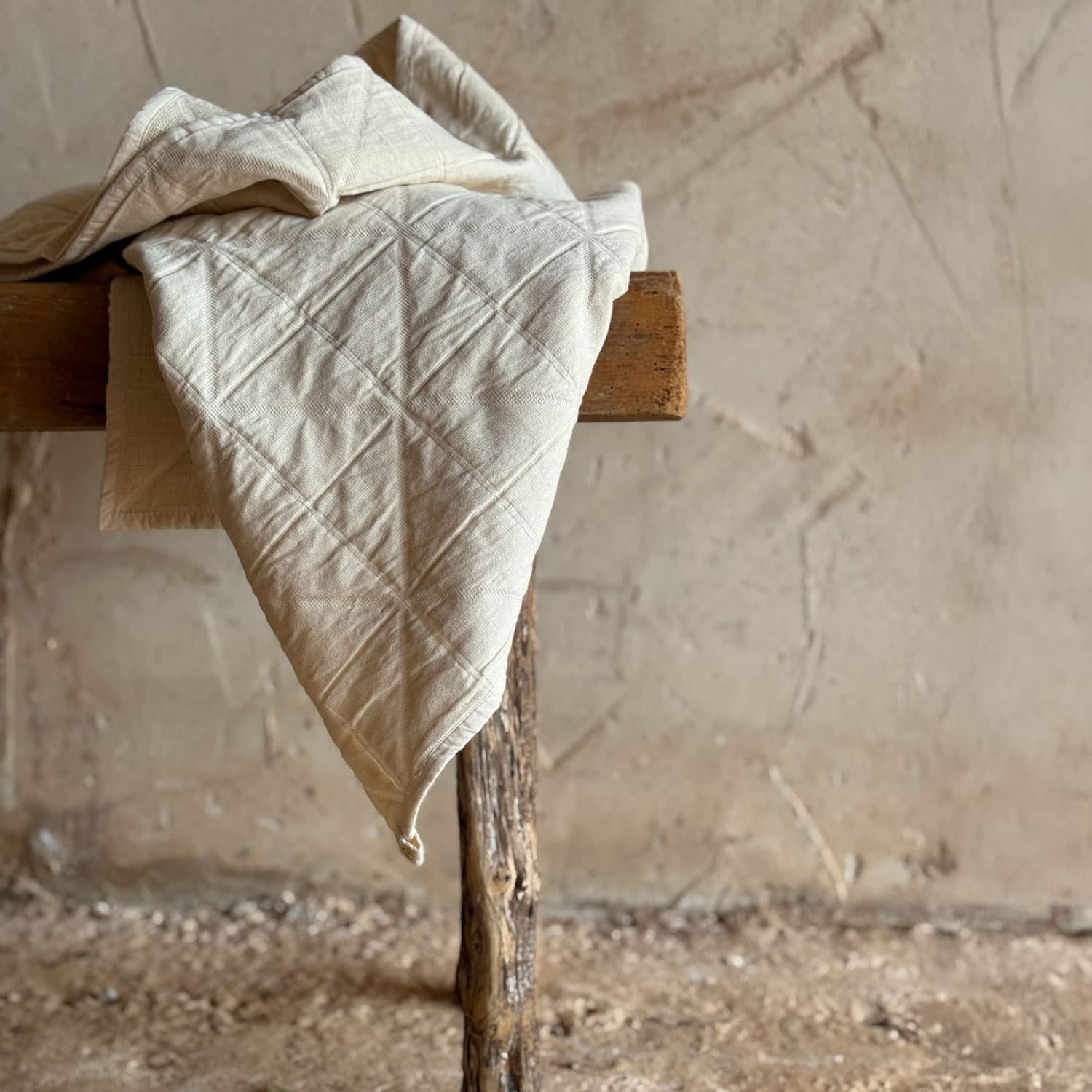 Akira Blanket - OQ Origami Quilt - S000 Natural - n°74 E - Shop - 7400000137262