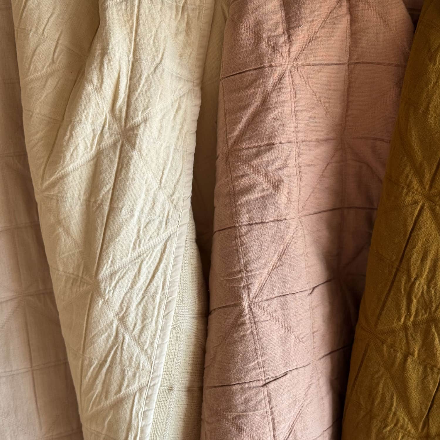 Akira Blanket - OQ Origami Quilt - S054 Nude Brown - n°74 E - Shop - 7400000137277