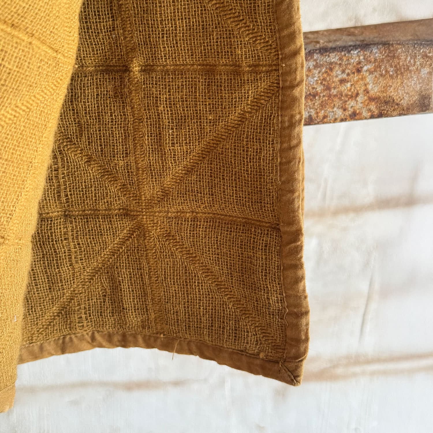 Akira Blanket - OQ Origami Quilt - S050 Antique Bronze
