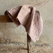 Akira Blanket - OQ Origami Quilt - S054 Nude Brown