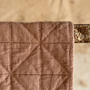 Akira Blanket - OQ Origami Quilt - S054 Nude Brown