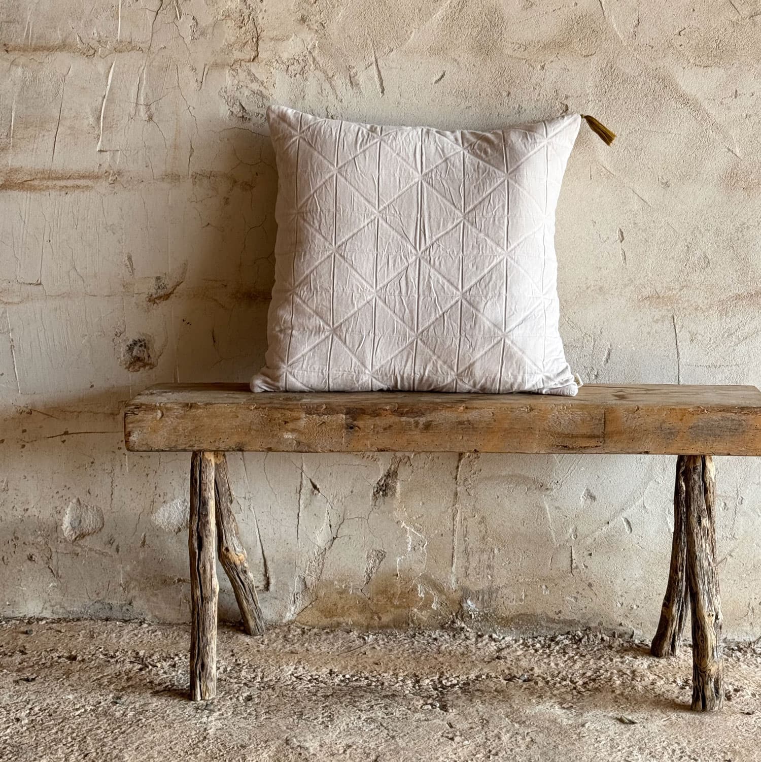 Akira Cushion Cover - OQ Origami Quilt - S018 Powder - n°74 E - Shop - 7400000137301