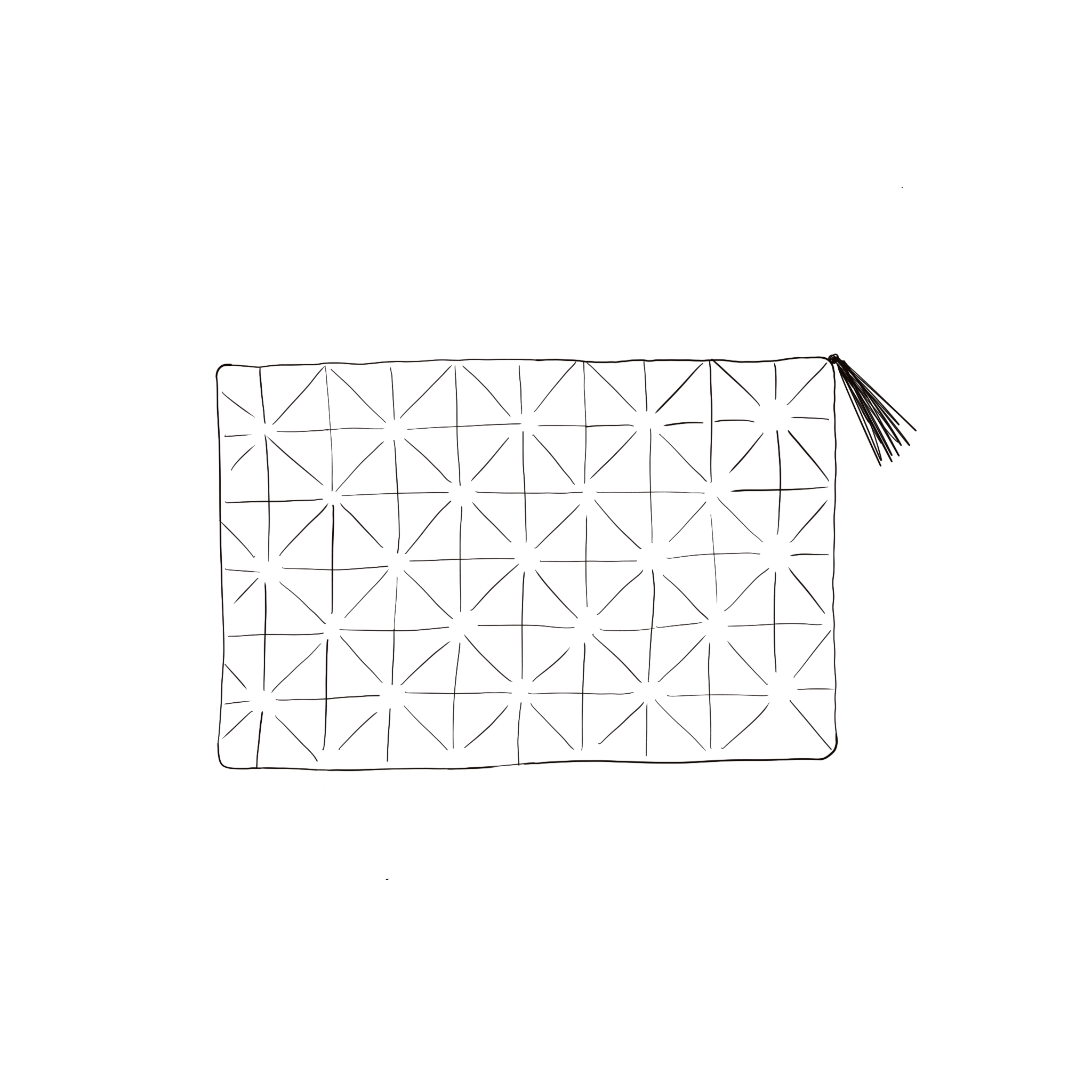 Akira Cushion Cover - OQ Origami Quilt - S054 Nude Brown - n°74 E - Shop - 7400000137302